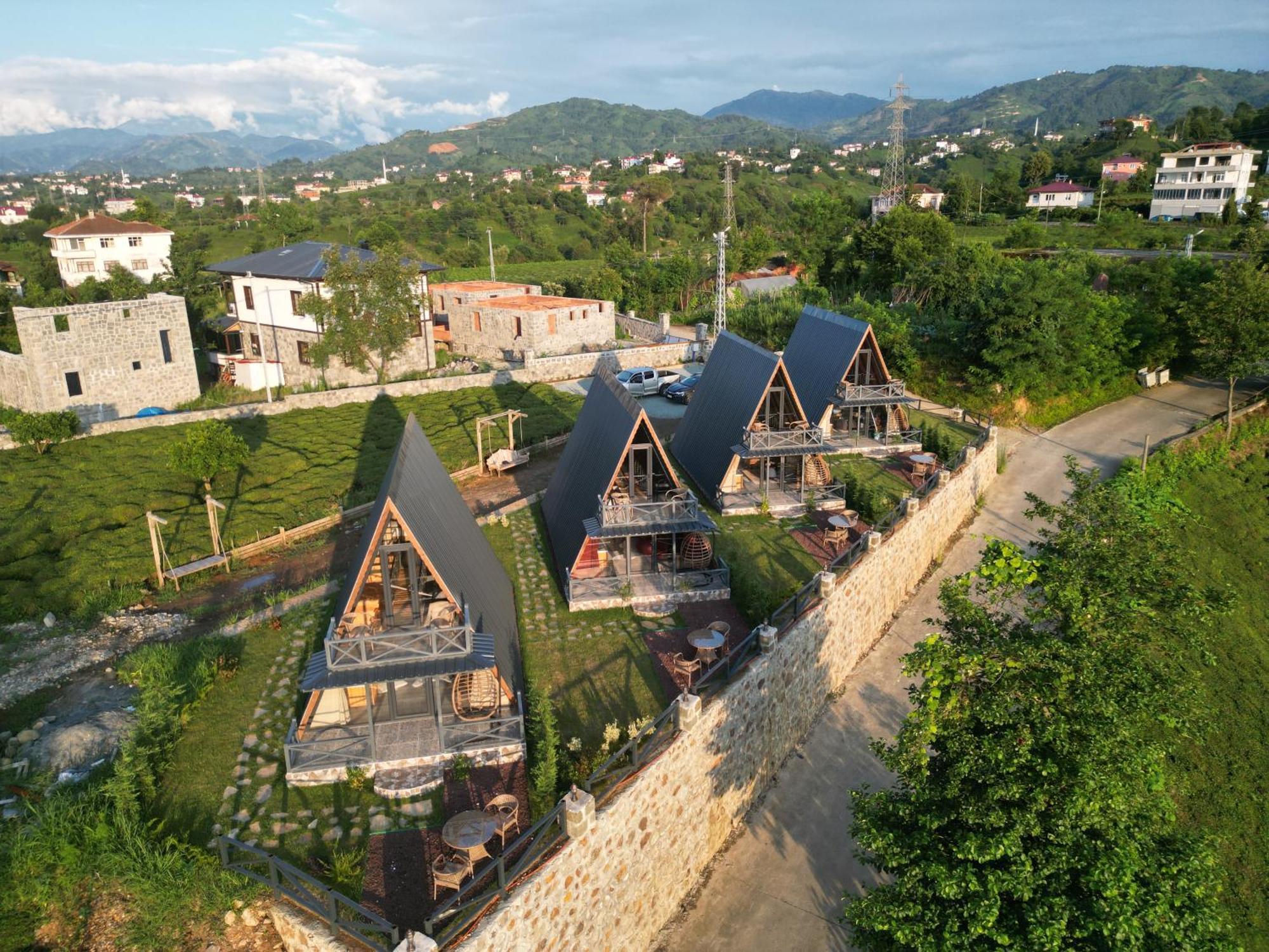 Cicek Bungalov Rize Exteriér fotografie